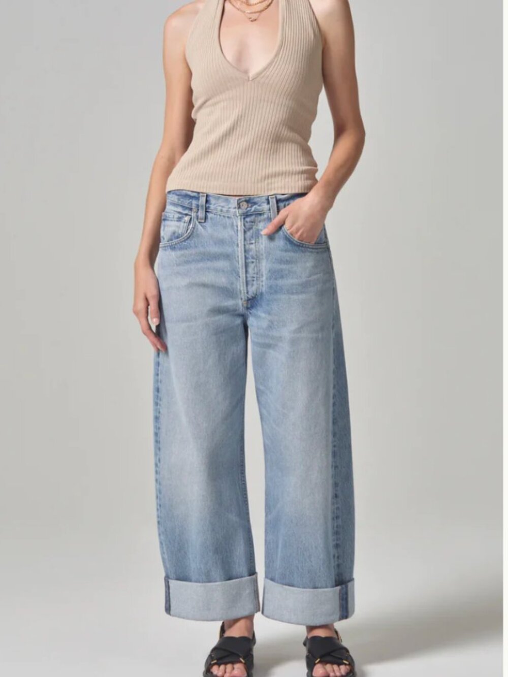 Citizens of Humanity AYLA wide leg baggy jeans - Picture 3 of 8